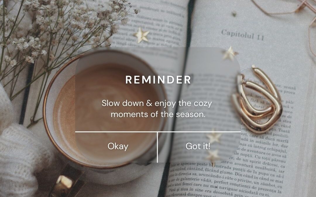 Self-care tips for December